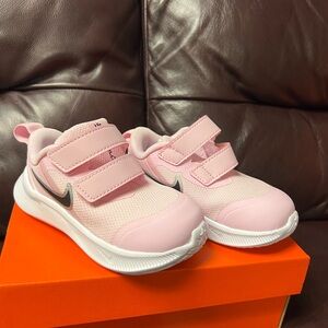 Nike Kids Light Pink Sneakers